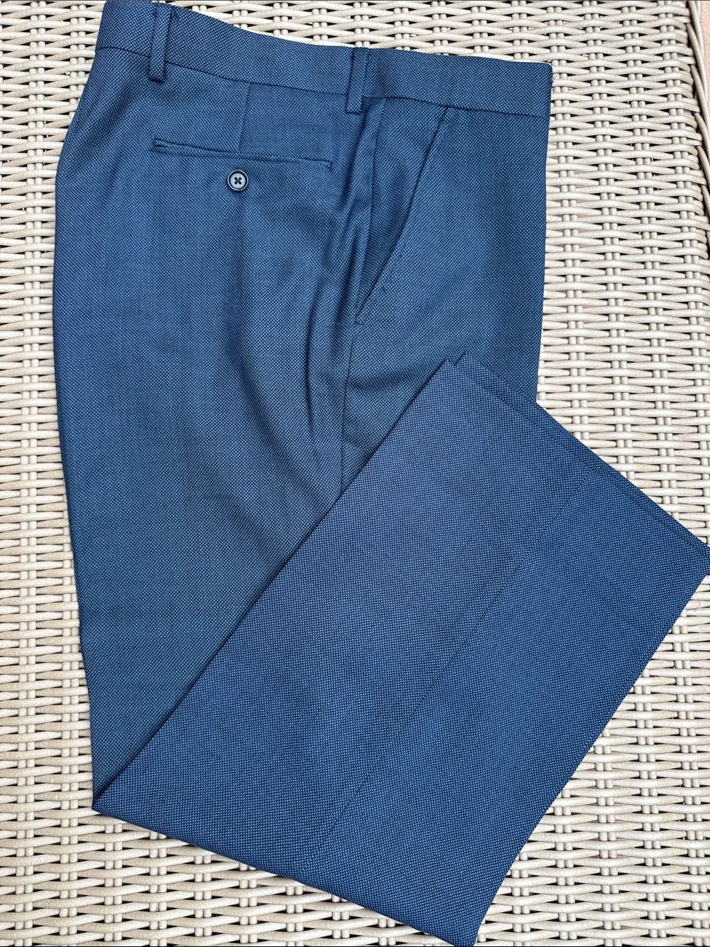 Charles Tyrwhitt Navy Blue Wool Suit